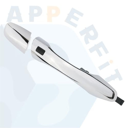 APPERFiT Exterior Door Handle Smart Key w/Cover for Front Door Right Passenger Side Chrome Compatible with Kia Sorento 2016 2017 2018 2019 2020 Door Keyless Entry Replaces 82661-C5710 82662-C5030 - size: FR Smart Key