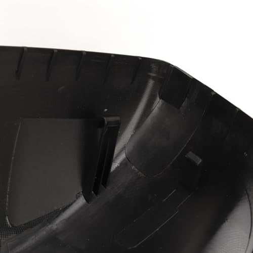 Passenger Side Mirror Cap Right Rearview Mirror Cover Black Housing for 2008-2012, Replacement Shell 76201 TA0 A01ZD,car mirror