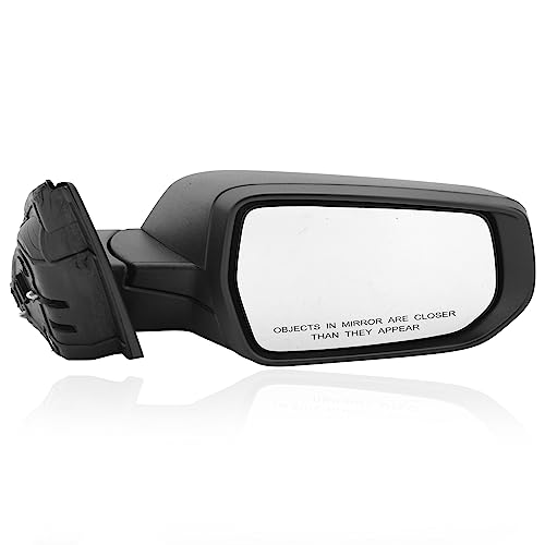 Passenger Side View Mirror Compatible with Chevy Malibu 2016 2017 2018 2019 2020 2021 2022 Mirrors Non Heated Without Signal Light Manual Folding Right - color: 3Pins-Textured Black, size: Right Passenger Side