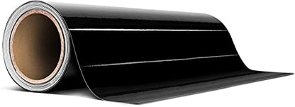 VViViD Black Gloss Air-Release Adhesive Vinyl Tape Roll (12 Inch x 20ft) - size: 12" x 20ft