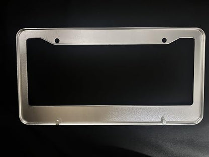 2 PCS for US Army Veteran License Plate Frames,Matte Black Aluminum Veteran License Plate Holder License Plate - color: AM-VE-SILVER, size: 2pcs