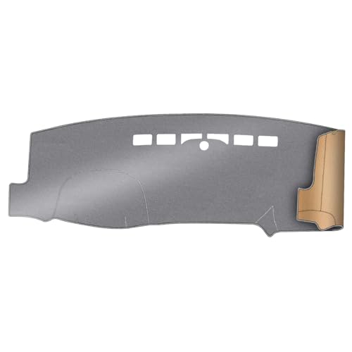 Dashboard Cover Dash Mat Fit for 2018-2014 Chevy Silverado 1500 / G-MC Sierra 1500,2500 HD (W/o HUD),Car Dash Board Mat Anti-Glare Carpet,Non-Slip Pad Sunshield Protector (Grey) - color: Gray, size: Fit 14-18 Silverado