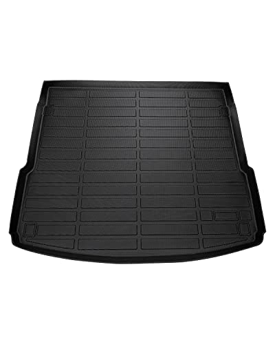 Cartist Cargo Liner Compatible with 2018-2023 2024 2025 Audi Q5 / SQ5 (No Hybrid Models) All Weather Trunk Mat High Side Waterproof Black TPE - size: 1)Audi Q5 / SQ5 (No Hybrid Models)【2018-2025】