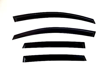 4Pcs Window Visors Vent Deflectors for Chevrolet (Chevy) Blazer 2019-2024 Rain Guards Shade - size: Blazer 2019-2024