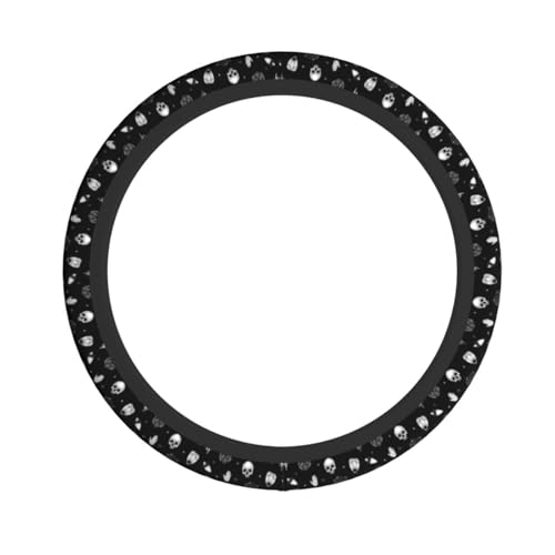Gothic Steering Wheel Covers Non Slip Neoprene Universal 15 Inch Steering Wheel Protector Car Cover for Men Women - color: Gothic