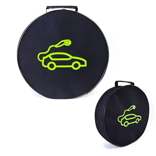 BLIRITEL EV Cable Bags, Portable EV Chargers Cable Storage & Organizer for Jumper Cables,Cords,and Hoses, Perfect for Electric Vehicles,RV Sewer Hose,Camper Accessories