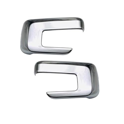 Keptrim for F150 Rearview Side Mirror Cover Trim for Ford F150 2021 2022 2023 2024 2025, ABS Chrome, 2pcs - color: 2021-Chrome