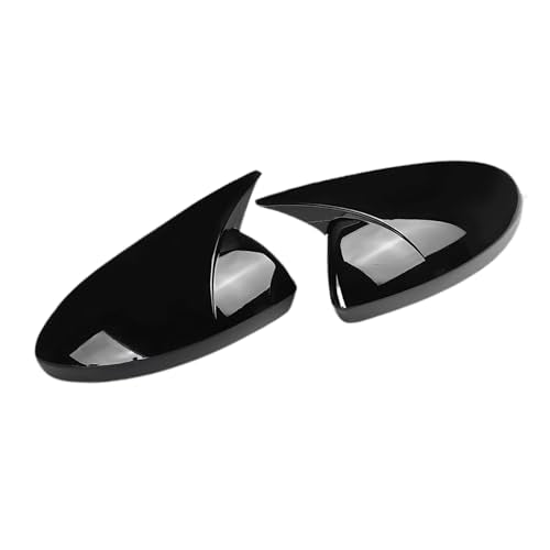 Rear View Side Mirror Cover Compatible with Nissan Altima Sentra 2019-2023, 2PCS Door Side Mirror Cover Cap (Glossy Black) - color: Glossy Black
