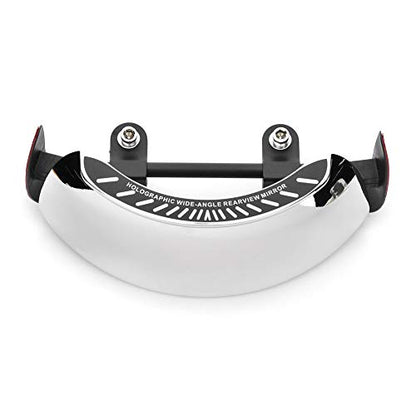 Motorcycle Blind Spot Rear Mirror Motorcycle Wide Angle Rear View Mirror 180° 180 Degree Motorcycle Safety Mirror For Motorcycle Windshield