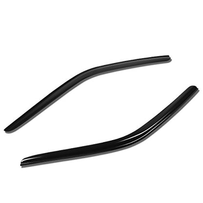 Auto Dynasty Rain Guards Tape-On Compatible with 2008-2018 Dodge Challenger 3rd Gen Window Visor Deflector - size: 08-18 Dodge Challenger