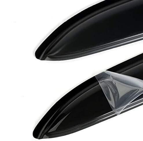 Wensdy 4pcs Side Window Wind Deflectors,Outside Mount Shade Sun rain Guards,Dark Smoke Visors for 2002-2006 Cadillac Escalade,2000-2006 Chevy Tahoe/GMC Yukon,2001-2006 Yukon Denali 94304 - size: 02-06 Cadillac Escalade