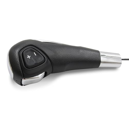 Automatic Transmission Gear Shift Knob Handle for Chevy Trax Sonic 2012-2017, Replace 42539376 95179700 (Chrome Silver) - color: Chrome silver