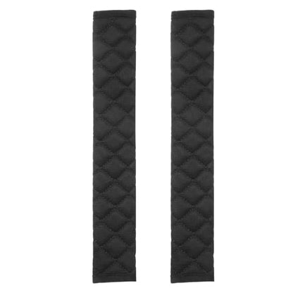 HARFINGTON 2pcs Shoulder Strap Cushions 13 Inch Car Seat Belt Pads Cover Auto Seatbelt Strap Shoulder Pad Automotive Seat Belt Cushion Pad for Auto SUV Truck, Black - color: Black, size: 13 Inch