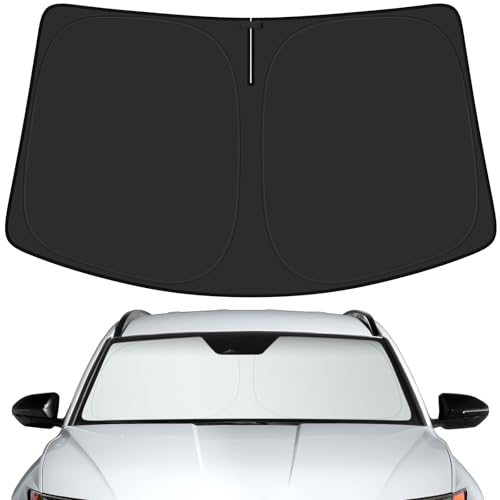 Car Windshield Sun Shade for Hyundai 2016-2025 2026 Tucson Accessories (OEM Design) Reflective Foldable Heat Insulation Sunshade for Ultimate Protection - size: for Hyundai 2016-2026 Tucson