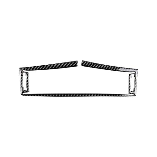 NVCNX Car Dashboard Center Air Vent Frame Cover Decal Compatible with Lexus IS250 2014 2015 / IS200t 2016 2017 / IS300 2016-2020 / IS350 2014-2020 Carbon Fiber Interior Trim Accessories Black - color: Air Vent - C