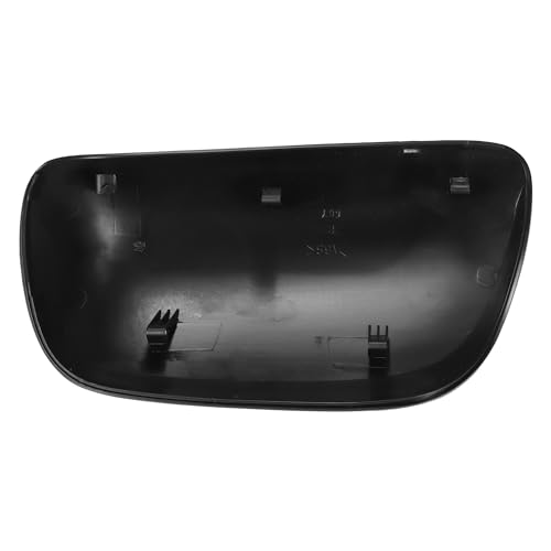 X AUTOHAUX Right Side Car Side Door Wing Mirror Cover Rear View Mirror Cap for Toyota Yaris 2008-2013 Gloss Black