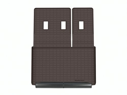 WeatherTech SeatBack Cargo Liner HP for Cadillac Escalade-V ESV, Escalade ESV, Suburban - Behind 3rd Row w/Bumper Protector (431466IMSK), Cocoa - color: Cocoa