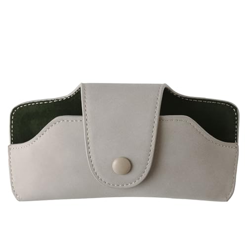 Car Sunglasses Holder for Car Visor Vegan Leather Auto Eyeglass Case with Clip Automotive Interior Visor Accessories - color: 13sunglasses Holder-grey