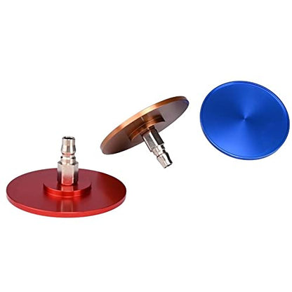 4.0x2.1 Inches Powerful Suction Cup Adapter Base for Adult Vac-U-Lock Machine Air Connector Device Attachments Accessory Gift (Blue) - color: Blue