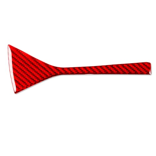 Durable Carbon Fiber Car Driver Side A/C Vents Trim Compatible with Toyota Camry 2018-2024 2019 2020 2021 2022 2023 Accessories Cover Interior Sticker Red - color: Main Driver's Air Vent