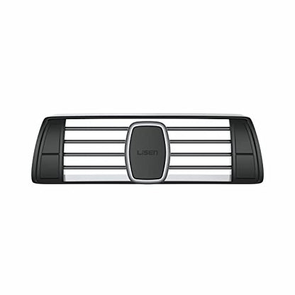LISEN 2 Pack Magnetic Phone Holder for Your Car - 6 Military Magnets Vent Cell Phone Mount (Silver) - color: Sliver