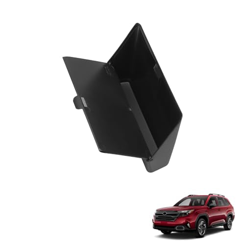 smabee Center Console Hidden Storage Box for Subaru Forester 2025 2026 Central Control Hidden Box ABS Storage Tray Interior Car Accessories Black - size: Center Console Hidden Storage Box