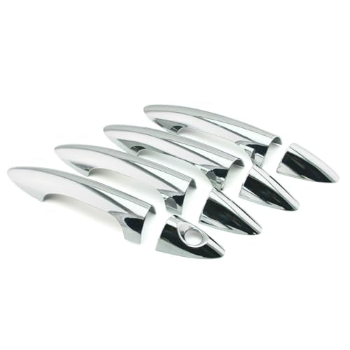 SEGADEN Chrome Door Handle Cover Trims Compatible with HYUNDAI Accent Verna i25 Solaris DODGE Attitude 2011-2014 XG2112A