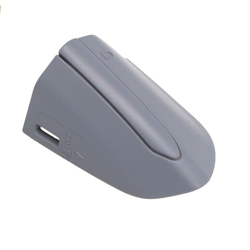 Front Left Exterior Door Handle Lock Cover Cap for 13-20 Ford Fusion Left Driver Door Handle Key Bezel Cover Replace DS7Z-54218A15 Gray - color: Gray