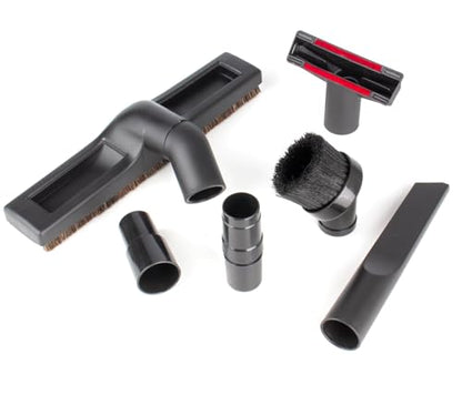 6Pcs For Shop Vac Attachments and Shark Vacuum Attachments Replacement Soft Horsehair Shark Hard Floor Attachment with Vacuum Brush Attachment and Vacuum Hose Adapter - style: 6-Pack
