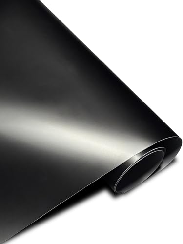 Vinyl Wrap for Cars, Body Protection, Scratch Resistance, 1ft x 5ft Car Wrap with Air Release Technology (Matte Black) - color: Matte Black, size: 1*5ft
