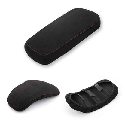 Armrest Box Cover Center Console Pad Waterproof Memory Foam Armrest Cushion Covers Compatible with KIA Stinger 2018-2023-Black