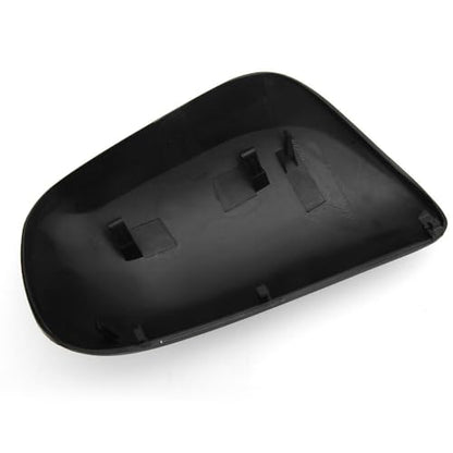 Left Primed Black Front Door Wing Side Rearview Mirror Cover Cap Casing Housing For Toyota Yaris 2006 2007 2008 2009 2010 2011 Driver Side - size: Left Driver Side