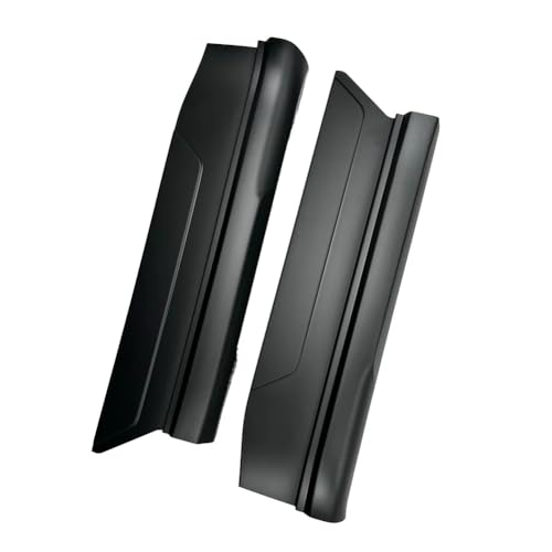 SR1 USA C8 Corvette Door Sill Protectors - Door Protector Plates for 2020-2026 Stingray, Z51, Z06, E-Ray Coupe and Convertible Corvettes - Interior Scuff Protection (Black) - color: Black