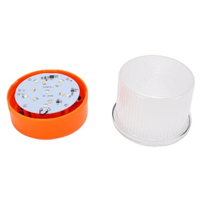 Magnetic Wireless Warning Light Portable Flashing Emergency Safety Warning Light for Trucks Vehicles Car IP67 Water Proof (Yellow White) - color: Yellow White