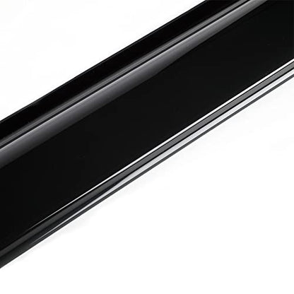 94364 Side Window Visors Wind Vent Deflector,4pcs Outside Mount Tape-On Nice Sun Rain Guards Set for 2013-2016 Mazda CX-5 - size: 2013-2016 Mazda CX5(Dark Smoke)