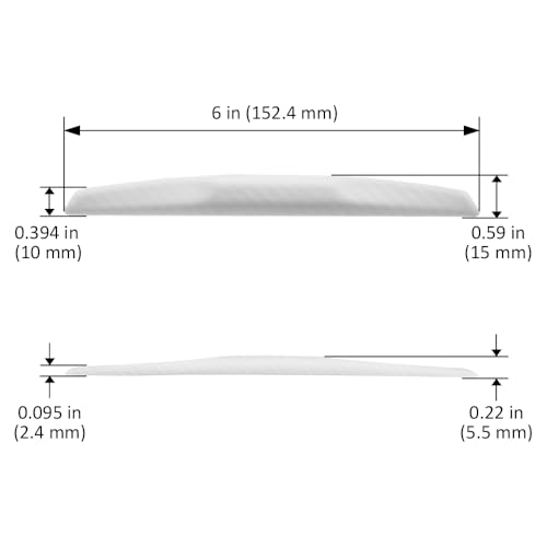 4Pcs 6 inch Universal 3D Carbon Fiber Texture Automotive Door Edge Buffer Trim Strip Paint Protector Cover Scratch Non-Marking Silicone Personalize Bar Sticker (White) - color: White