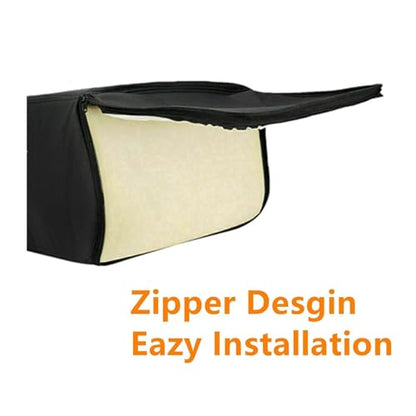 Leather Console Jump Seat Armrest Cover Dark Gray with Dipper Desgin Compatible with Chevy Silverado Tahoe Avalanche GMC Yukon Sierra 2007 2008 2009 2010 2011 2012 2013 2014 - color: Dark Gray