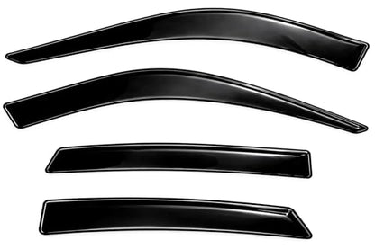 2021-2024 Tape-on Rain Guards for Toyota Venza Side Window Deflector Visors LE Nightshade Limited Durable Tinted Vent Shade 2022 2023 - size: For Toyota Venza 2021-2024