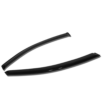 Auto Dynasty 2Pcs Tape-On Window Visor Rain Guard Compatible with 2012-2015 Honda Civic Coupe, Rain Shields Vent Shade Wind Deflector, Acrylic - size: 12-15 Honda Civic Coupe