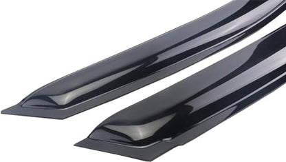 Rain Guards Tape-On Window Vent Visor Fit 2017-2023 Jeep Compass Window Wind Deflector 4pcs Vent Shade，Rain Deflectors Accessories，rain Guards Accessories - size: 2017-2023 Jeep Compass