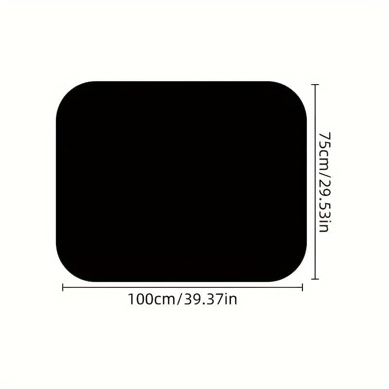 Universal Car Trunk Mat 29" x 39", Animal Black Lion All Weather Trunk Protection Cargo Liner, Durable Cargo Mat Rear Trunk Liner, Stylish Vehicle Interior Accessories Suitable for Most Car Models - color: Animal Black Lion