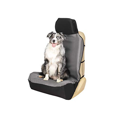 PetSafe Happy Ride Waterproof Bucket Seat Cover for Dogs and Pets - Fits Cars, Trucks and SUVs - Waterproof Area Protection - Grey - color: Grey, style: Bucket
