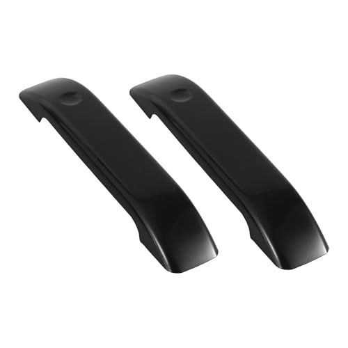 X AUTOHAUX 4pcs Gloss Black Exterior Door Handle Cover for Ford F-150 4DR 2004-2014 Car Outside Decor Trim