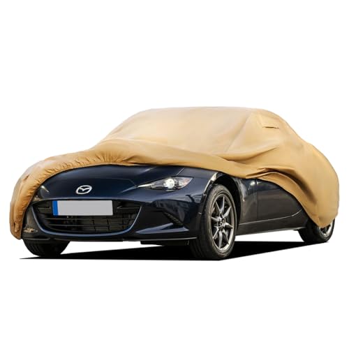 Heavy Duty Outdoor Car Cover Custom Fit for 2005-2019 Mazda MX-5,Windproof All Weather Waterproof Sun Rain UV Dust Snow Protection Outdoor Car Covers - size: Custom Fit Mazda Mx-5