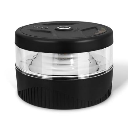 Magnetic Wireless Beacon Light, USB-C Rechargeable LED Strobe Lights for Truck, Mini Portable Flashing Emergency Safety Warning Light for Postal Car Plowing Tractor UTV Golf Cart IP67 Waterproof Amber