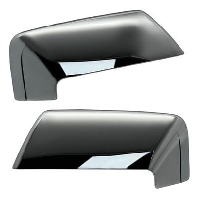 A-Premium 2 PCS Driver and Passenger Side Rearview Mirror Covers Caps - Compatible with Ford Expedition 2015-2017 & Lincoln Navigator 2007-2017 - Chrome - color: Chrome