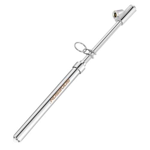 GODESON Heavy Duty Tire Pressure Gauge 10-150 PSI, Professional Dual Head Air Pressure Gauge for Truck Car Motorcycle, Accurate Reading Pen Style Tire Gauge with 1-10 Bar Range - size: 1pack