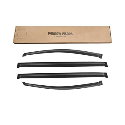 Window Rain Guards for 2011-2020 Toyota Sienna, Window Visor Guard Vent Wind Shade Deflector Rain Shield Protector Sun for 11-20 Sienna 2012 2013 2014 2015 2016 2017 2018 2019, Outside-Mount, 4PCS - size: For 11-20 Sienna