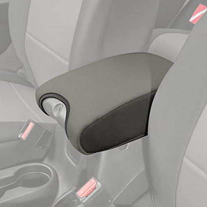 Diver Down Neoprene Center Console Cover - Fits Jeep 2007-2018 JK JKU Wrangler - Cushioned Armrest Cover - Doesn't Burn Your Elbow - Tight Custom Fit - Comfortable Foam Armrest Pad (11-18 Grey) - color: Grey, size: 2011-2018 JK