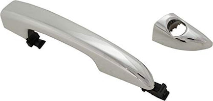 Garage-Pro Exterior Door Handle Compatible with Hyundai Sonata 2015-2019 Chrome With Key Hole Front, Driver Side